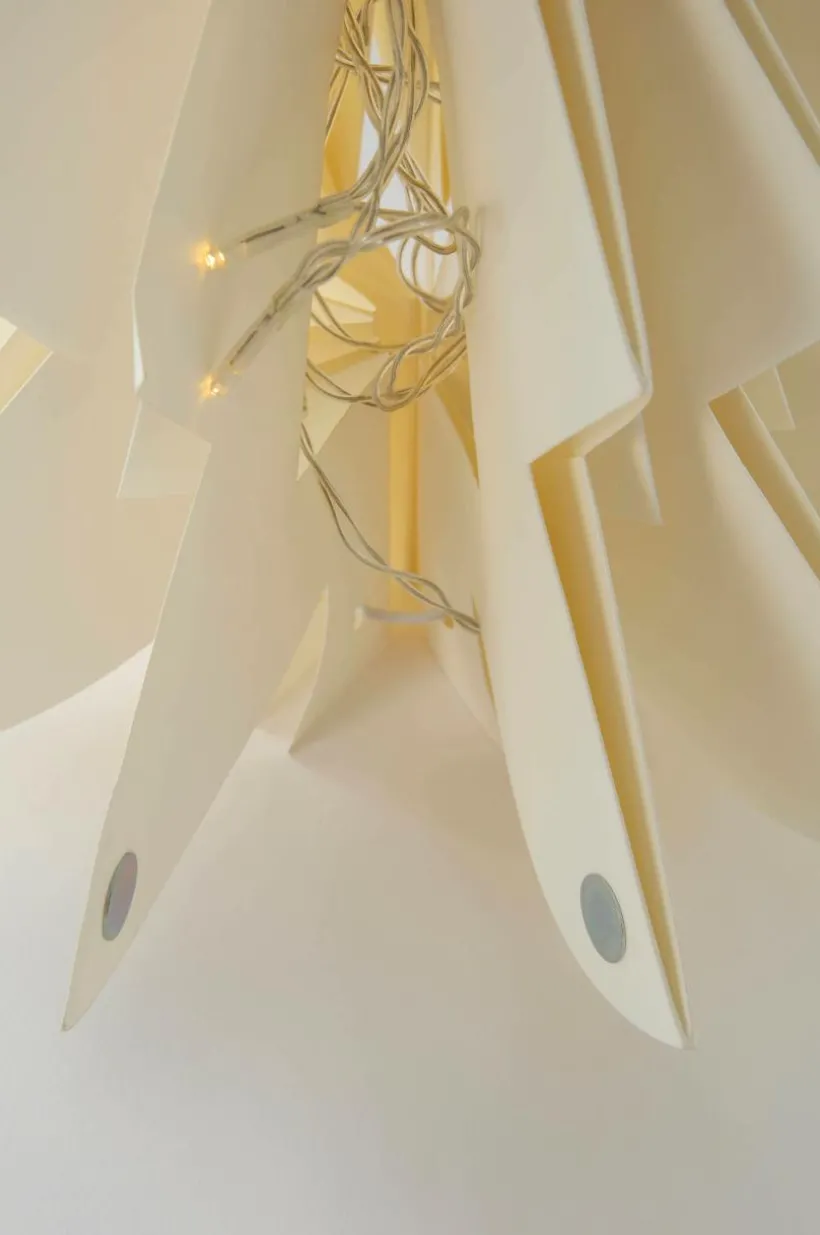 ABIES Dekorationsgran Med Ljusslinga