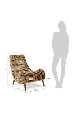 AKIT Karmstol Trä/rotting