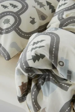 ALVIN MINI Påslakanset Och Underlakan Spjälsäng - Ekologisk