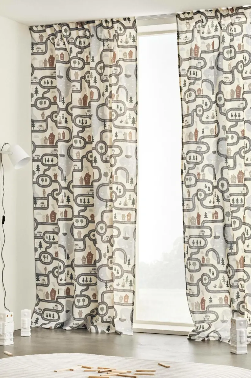 ALVIN Multifunktionsgardin 2-pack - Ekologisk