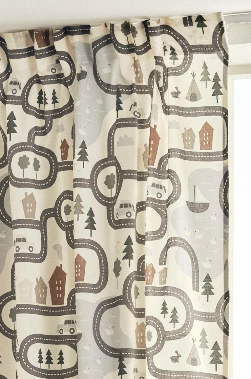 ALVIN Multifunktionsgardin 2-pack - Ekologisk