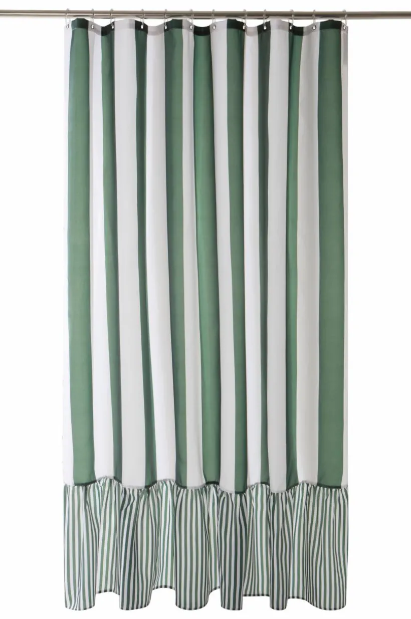 ANDREA Duschdraperi Med Volang