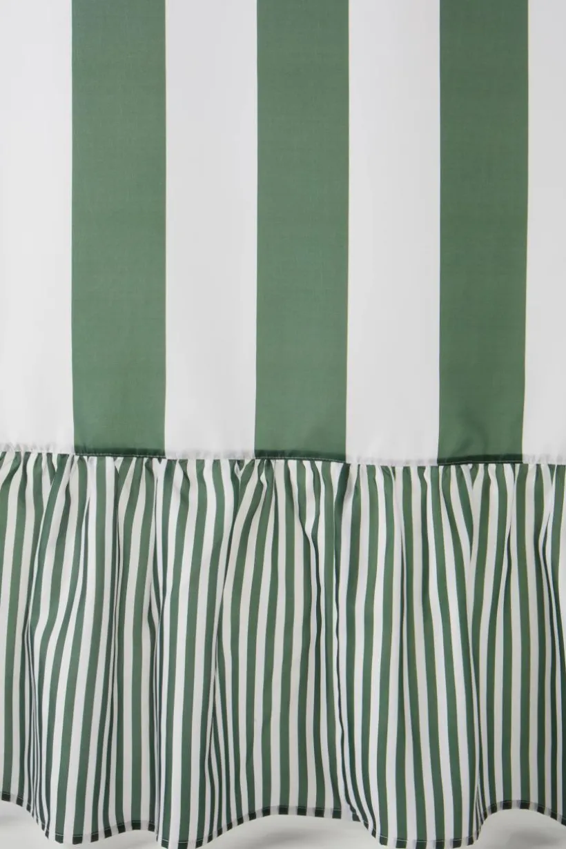 ANDREA Duschdraperi Med Volang