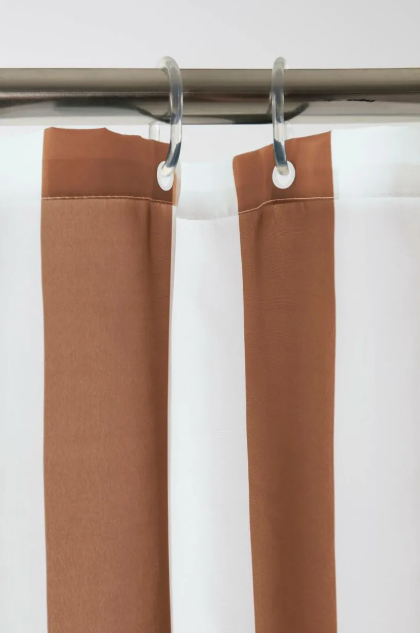 ANDREA Duschdraperi Med Volang