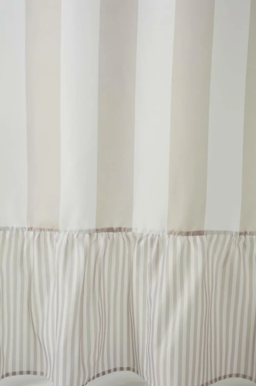 ANDREA Duschdraperi Med Volang