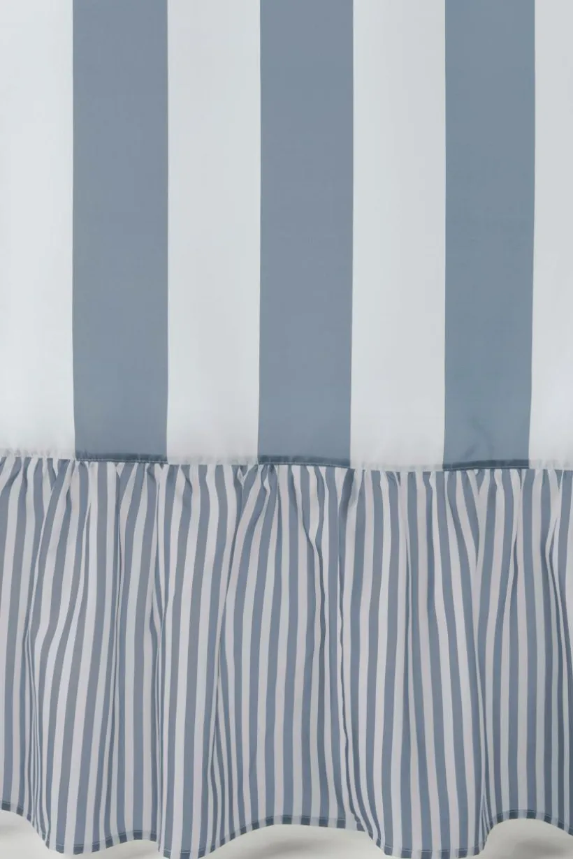 ANDREA Duschdraperi Med Volang