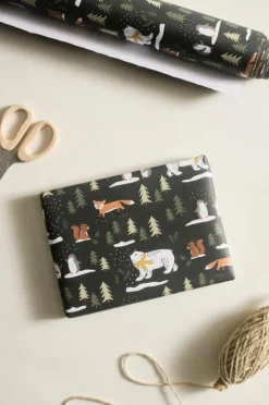 ANIMAL FOREST Presentpapper - Längd 10 Meter