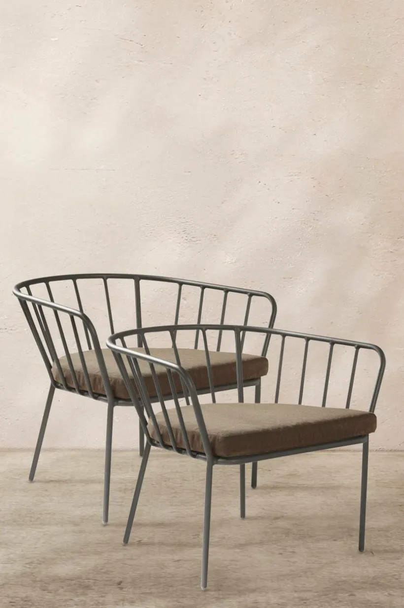 ANTIBES Loungestol 2-pack