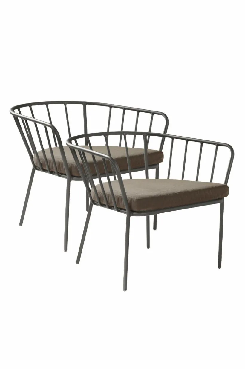 ANTIBES Loungestol 2-pack