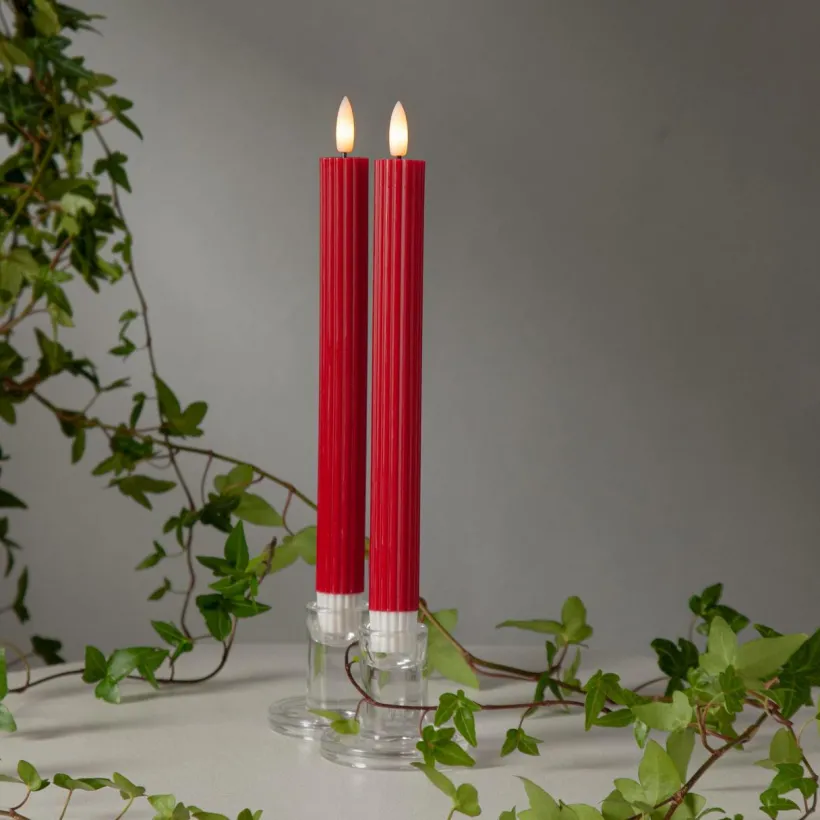 Antikljus LED Flamme Stripe 2-pack