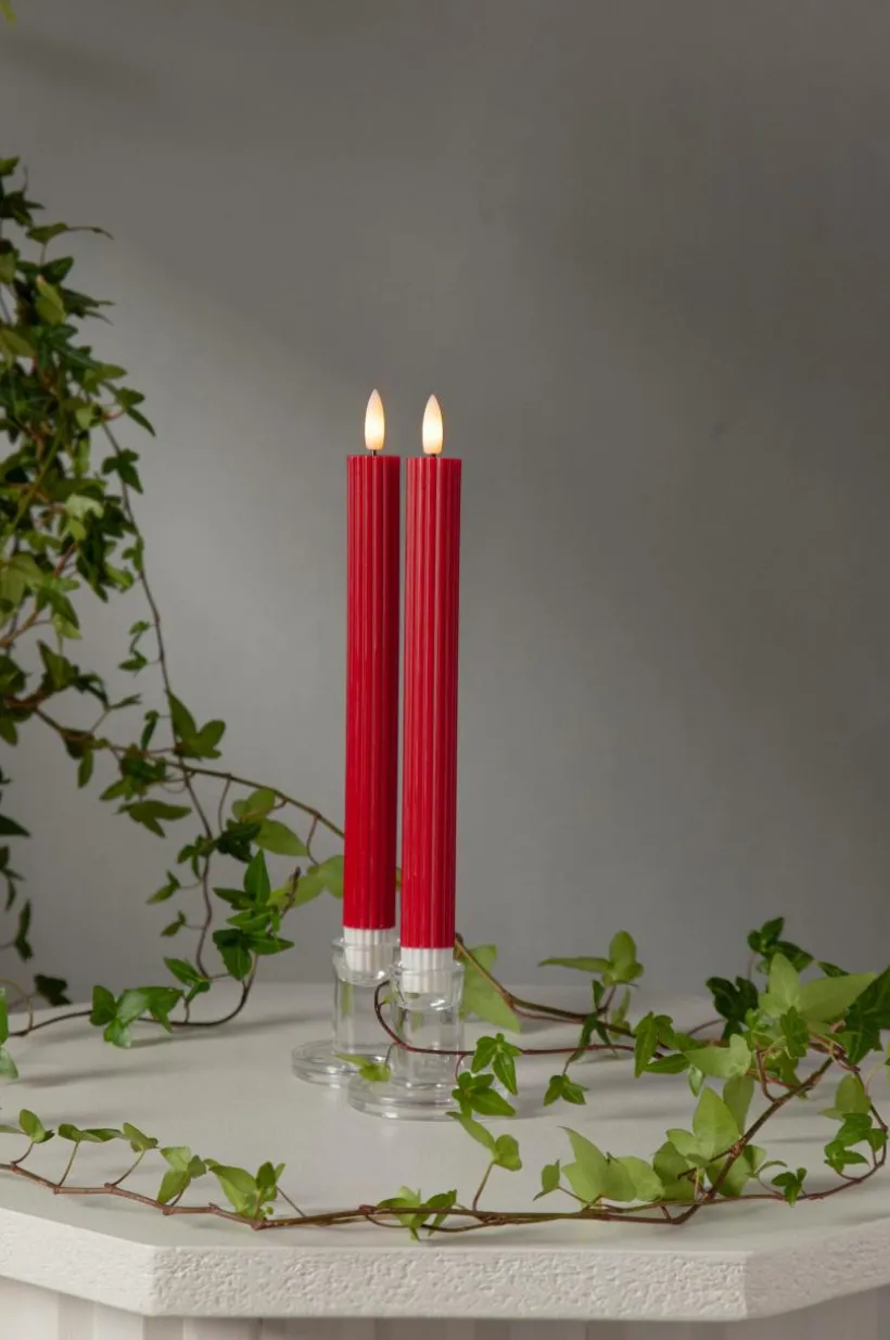 Antikljus LED Flamme Stripe 2-pack