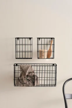 ARLON Trådkorg 3-pack