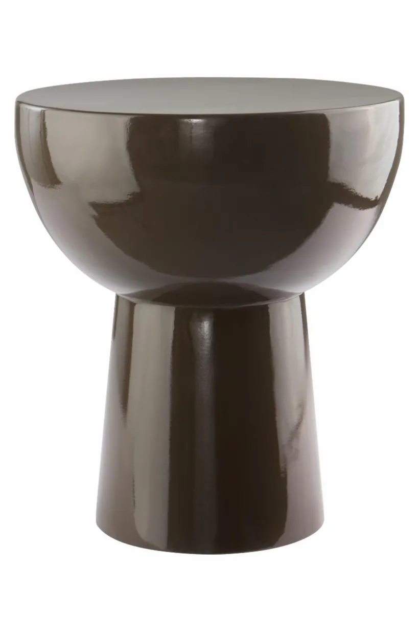 BALIS GLOSSY Runt Sidobord