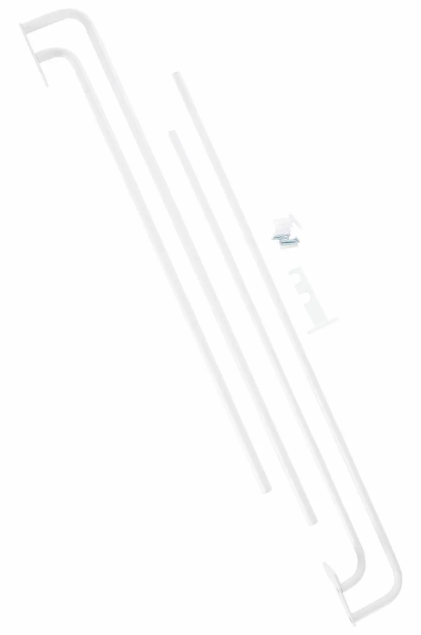 BAY Gardinstång Dubbel 110-186 Cm