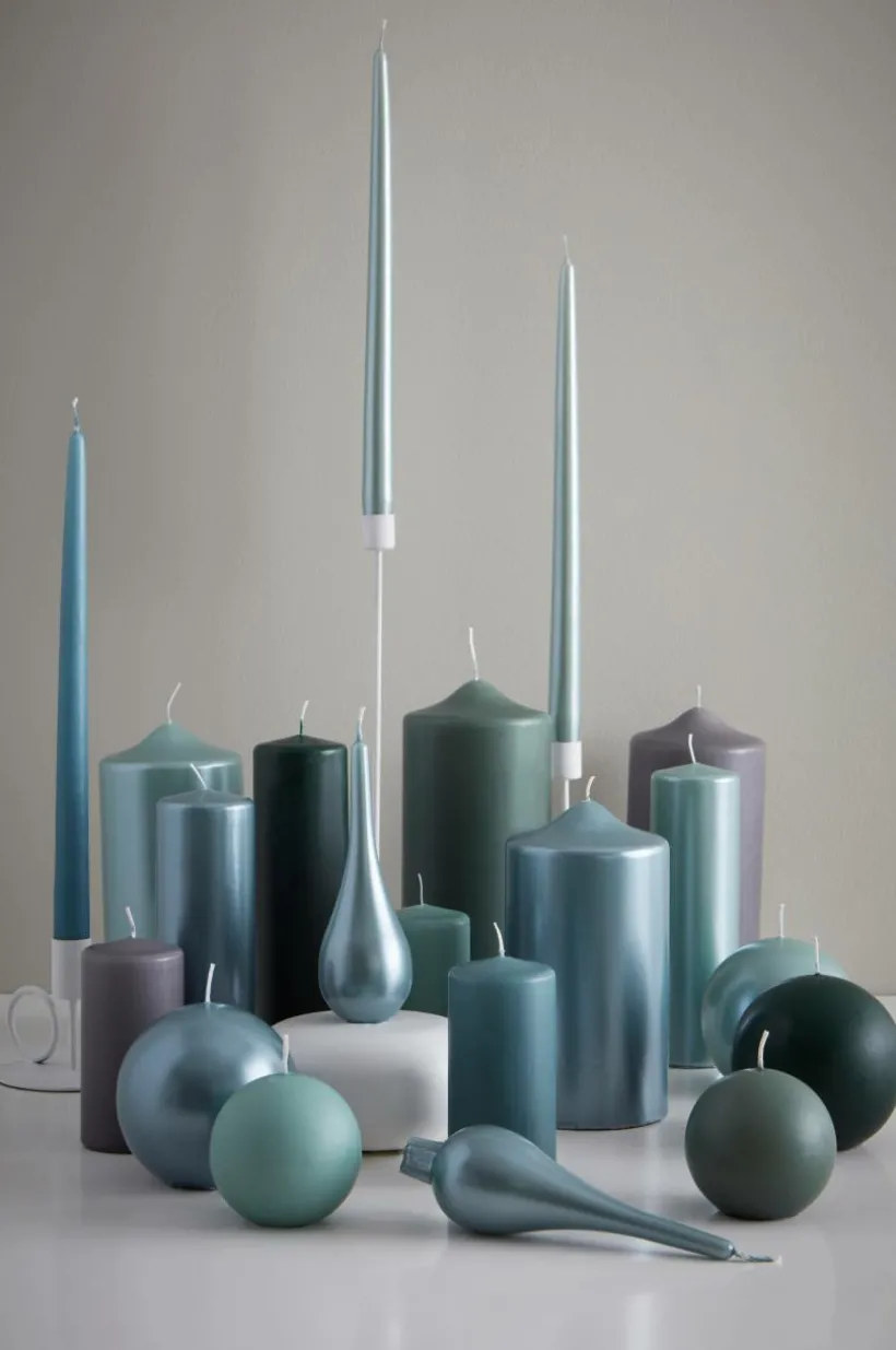 BECKY MATT Blockljus - Höjd 20 Cm