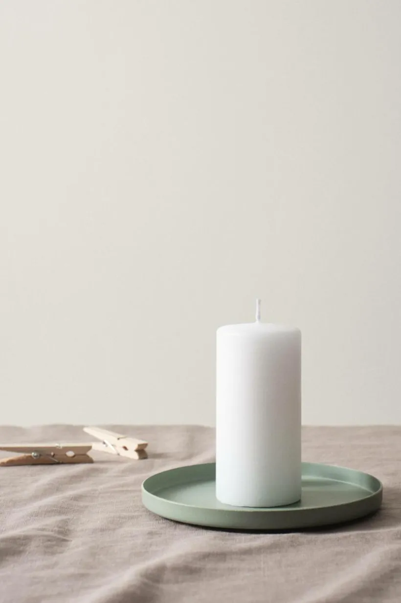 BECKY MATT Blockljus - Höjd 12 Cm