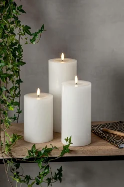 Blockljus Flamme Flow Big 27,5 Cm