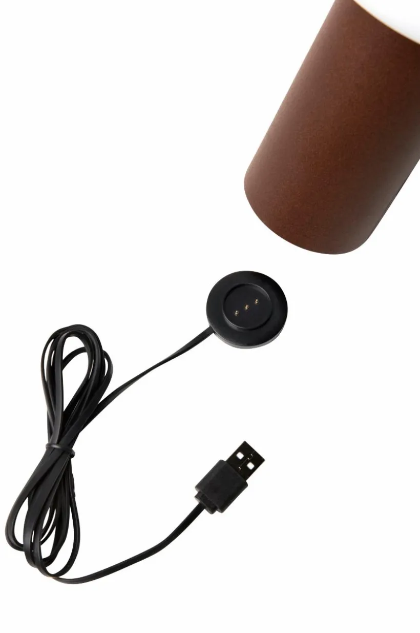 Bordslampa Antibes USB Höjd 19 Cm