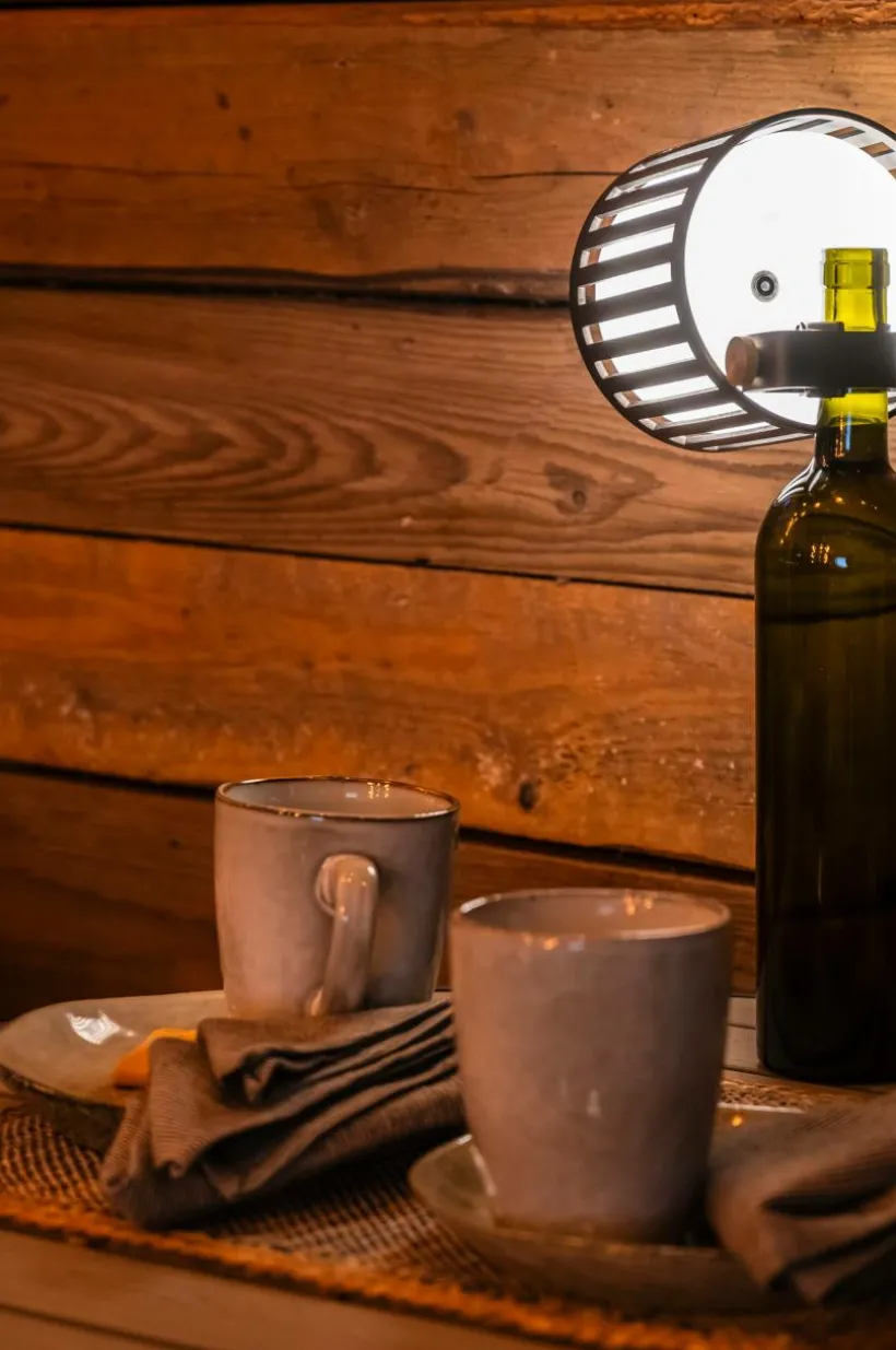 BOTTLE Bordslampa Uppladdningsbar Utomhus