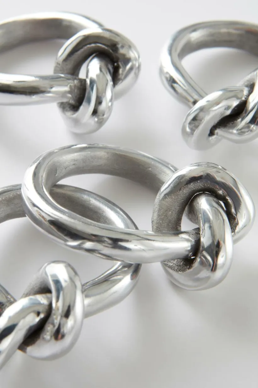 BOWIE Servettring 4-pack