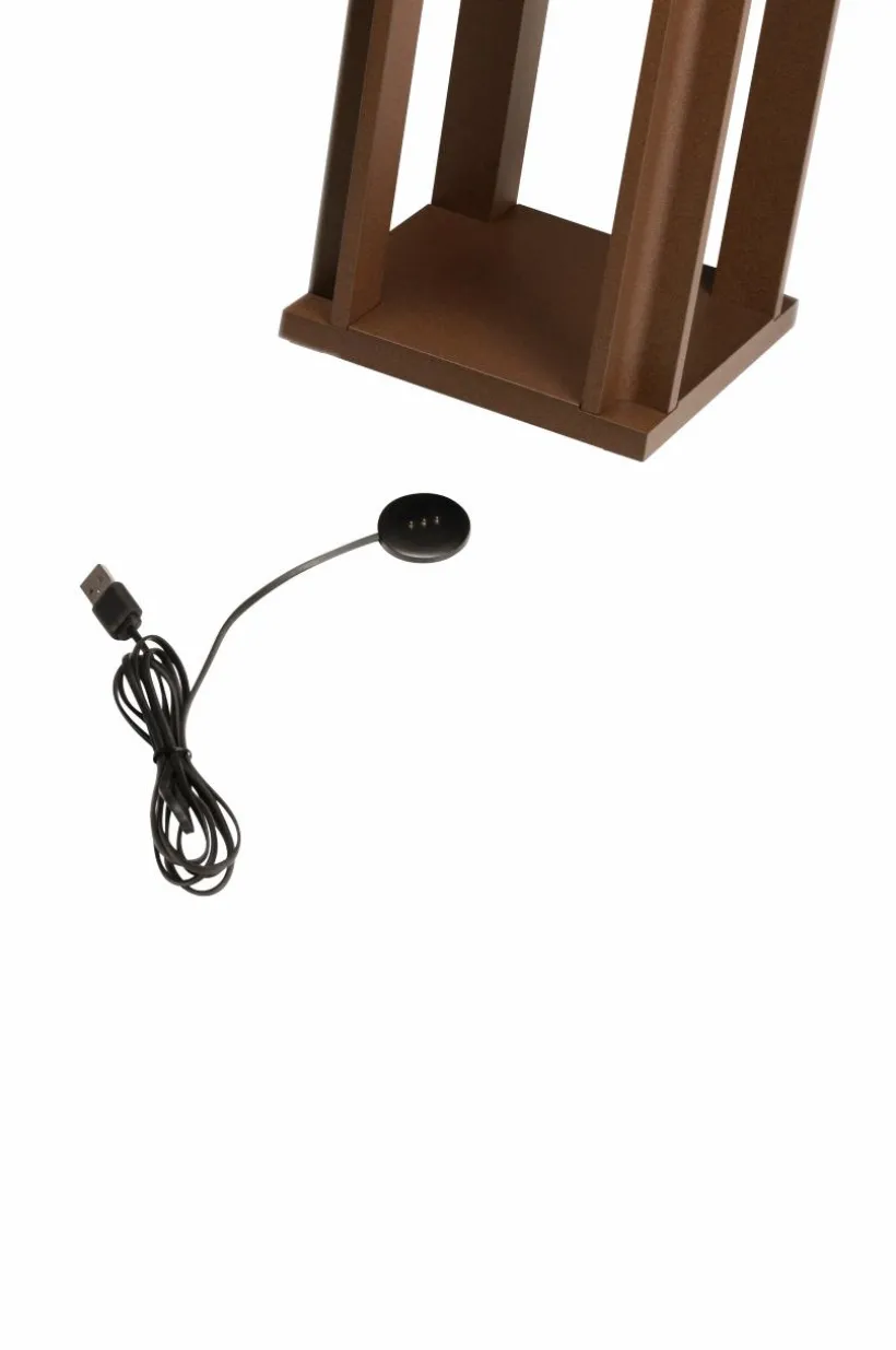 CANNES Ljuslykta Uppladdningsbar Utomhus