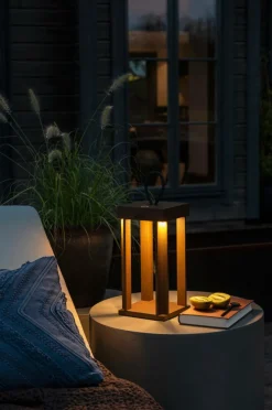 CANNES Ljuslykta Uppladdningsbar Utomhus