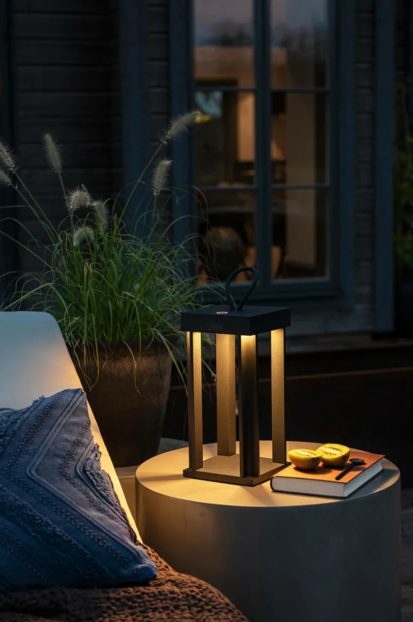 CANNES Ljuslykta Uppladdningsbar Utomhus