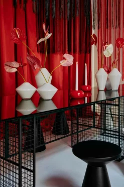 CELIA MAY Glasvas - Höjd 15 Cm