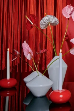 CELIA MAY Glasvas - Höjd 15 Cm