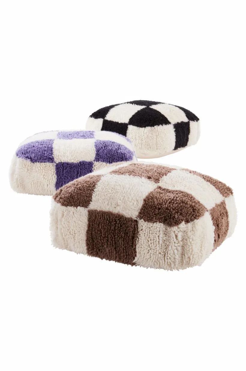 CHESS Sittpuff 80x80 Cm