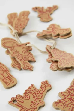 CHRISTMAS Etikett 12-pack