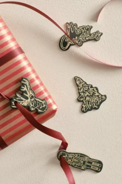 CHRISTMAS Etikett 12-pack