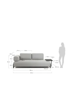 COMPO Soffa 3-sits