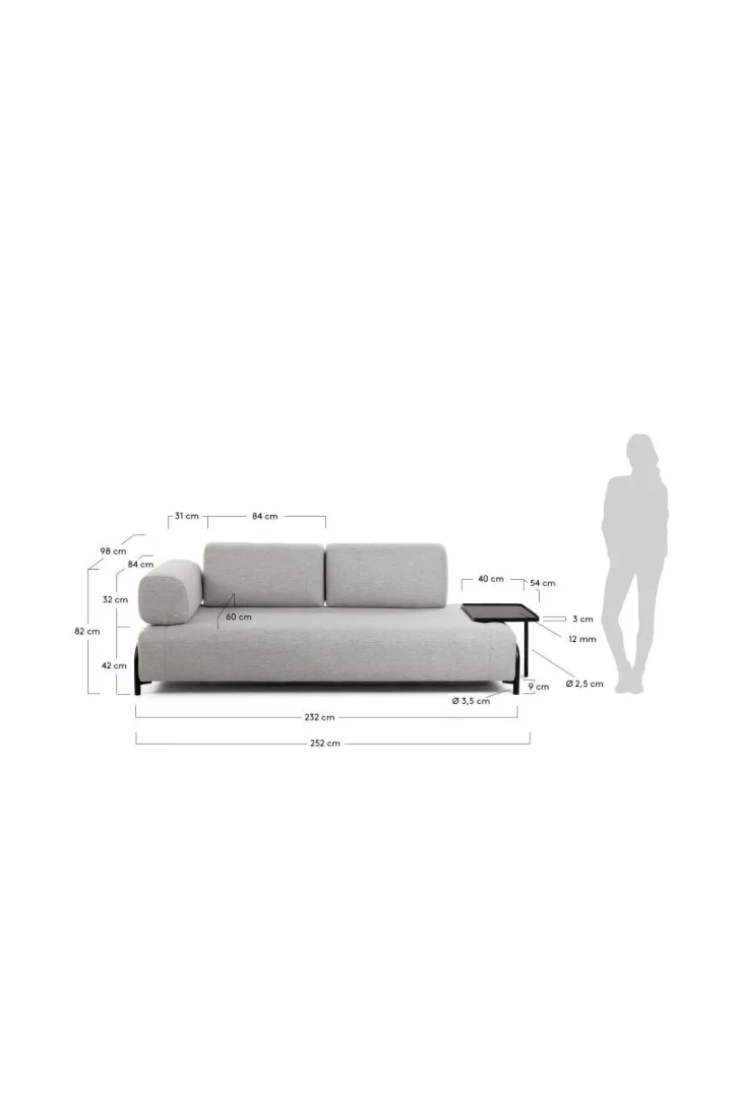 COMPO Soffa 3-sits