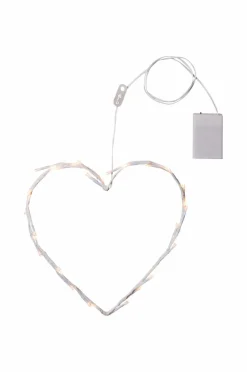 CRISPY HEART LED Krans 27 Cm