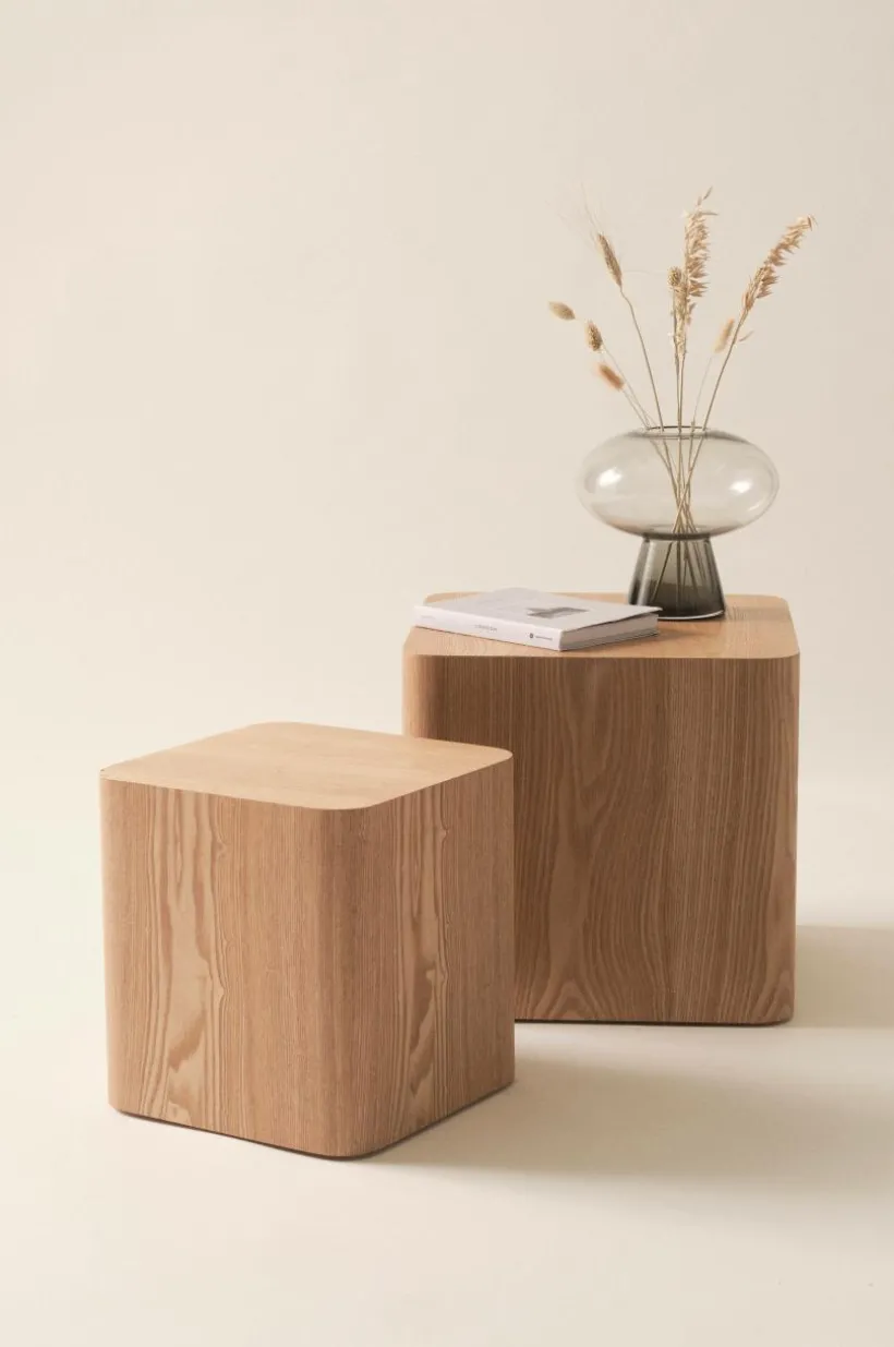 CUBO Sidobord 2-pack 30x30 Cm, 40x40 Cm