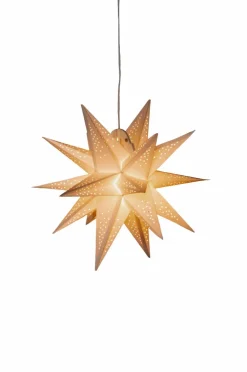 3-D Pappersstjärna LED Höjd 45 Cm