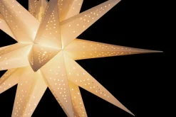 3-D Pappersstjärna LED Höjd 45 Cm