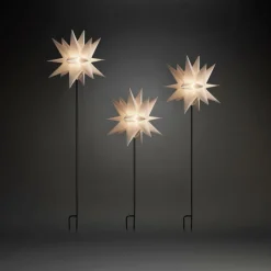 3-D Plaststjärna LED 3 St Set