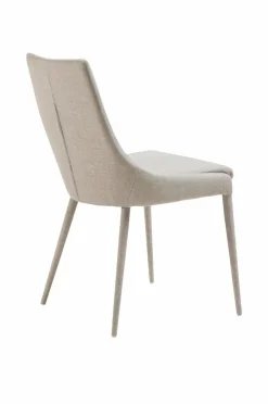 DANT Stol Ljusgrå Textil 2-pack