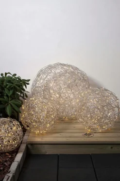 Dekoration Med Ljusslinga Alu.wire TRASSEL 50cm