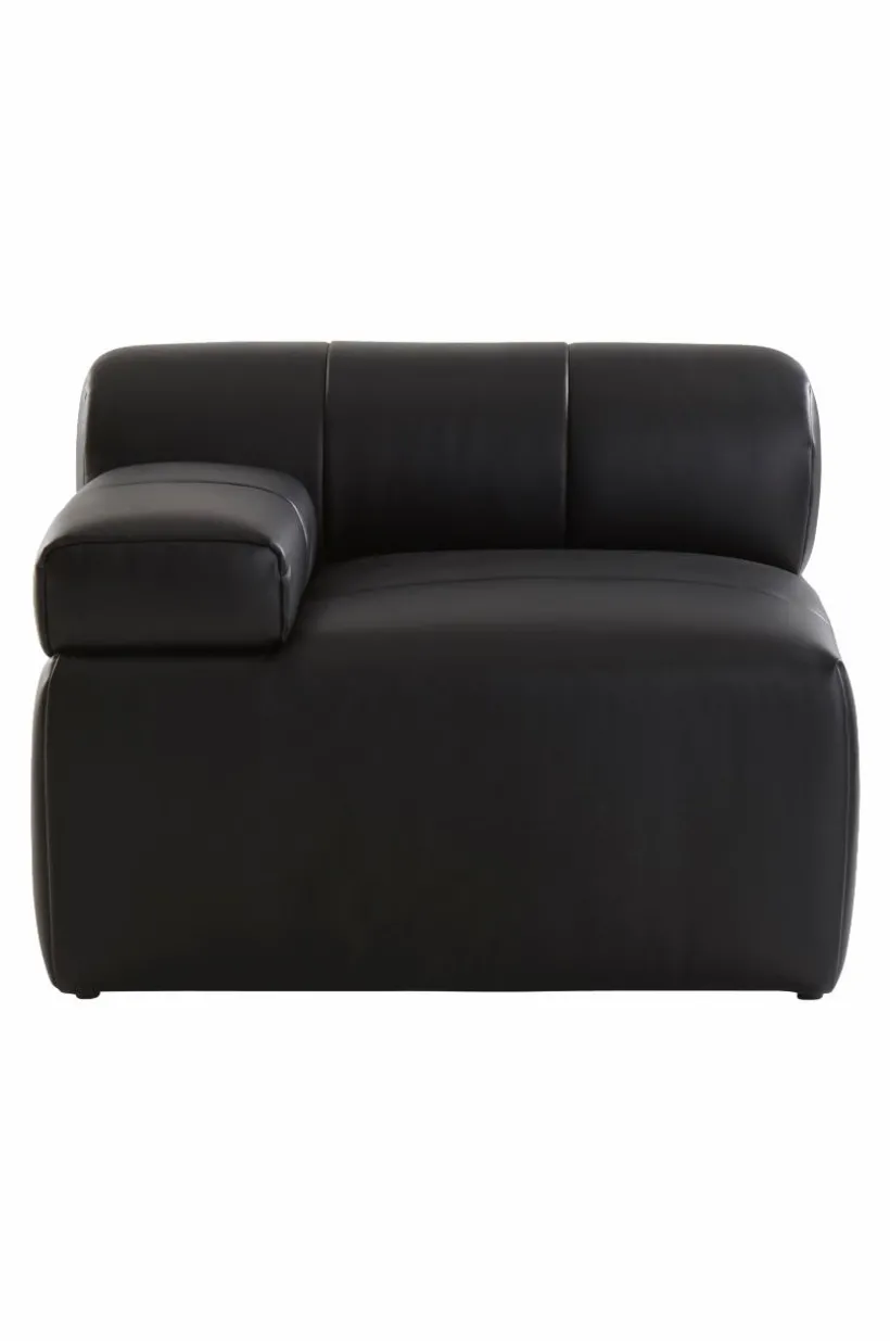 DERMY Soffmodul Vänster PU/ Lädermix