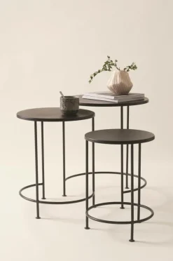 DESTIN Sidobord 3-pack