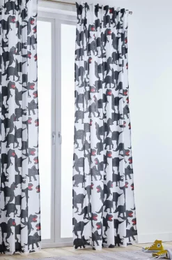 DINO Multifunktionsgardin 2-pack - Ekologisk