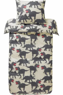 DINO Påslakanset Enkelsäng - Ekologisk