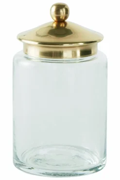 DOROTEA Burk Med Lock - Mellan