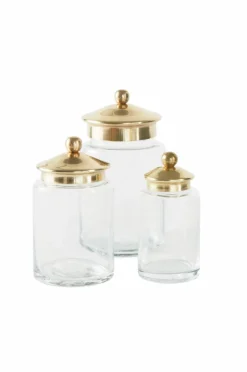 DOROTEA Burk Med Lock - Mellan