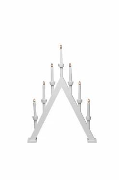 Eljusstake 7 Lj Trä 65cm