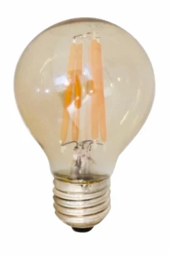 Filament Dekorationslampa LED Dimbar E27 4W ø 60 Mm Amber