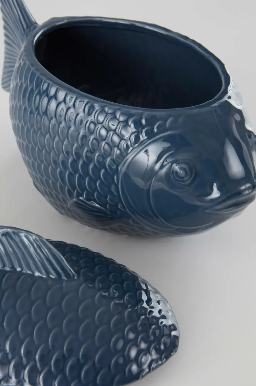 FISH Dekorationsskål Med Lock